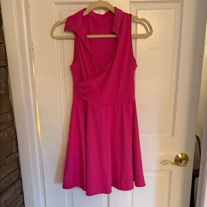 Pink Sleeveless athletic Dress